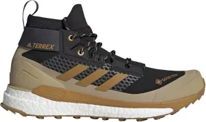 adidas Men's Terrex Free Hiker Gore-Tex Hiking Shoe, Core Black/Mesa/Beige Tone - 7.5