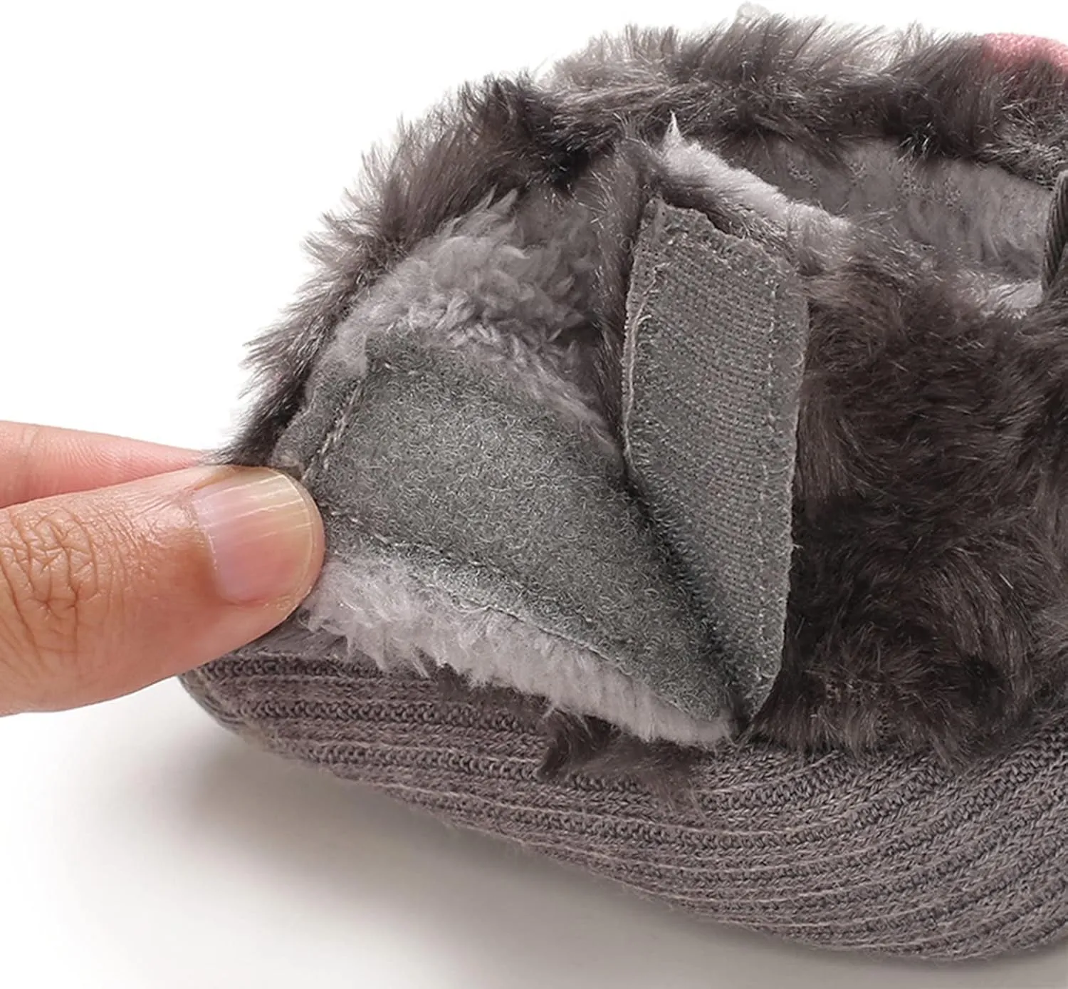 Baby Boy Girl Boots Newborn Shoes Winter Snow Bowknot Anti-Slip Soft Sole Warm Infant Toddler Prewalker Booties