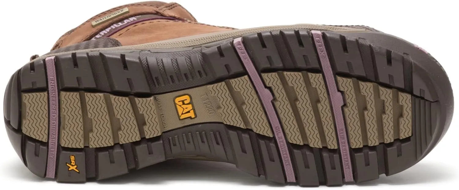 CAT Women's Ally 6" Waterproof Comp Toe Industrial & Construction Shoe