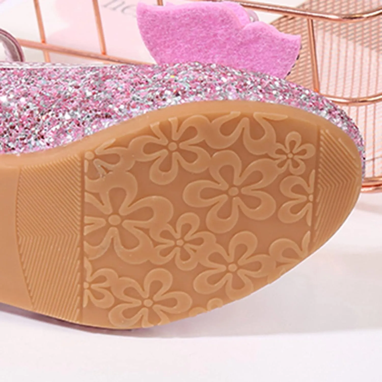 Girls Sandals Size 7 Toddler Toddler Little Kid Girls Dress Pumps Glitter Sequins Sliders Sandals for Girls