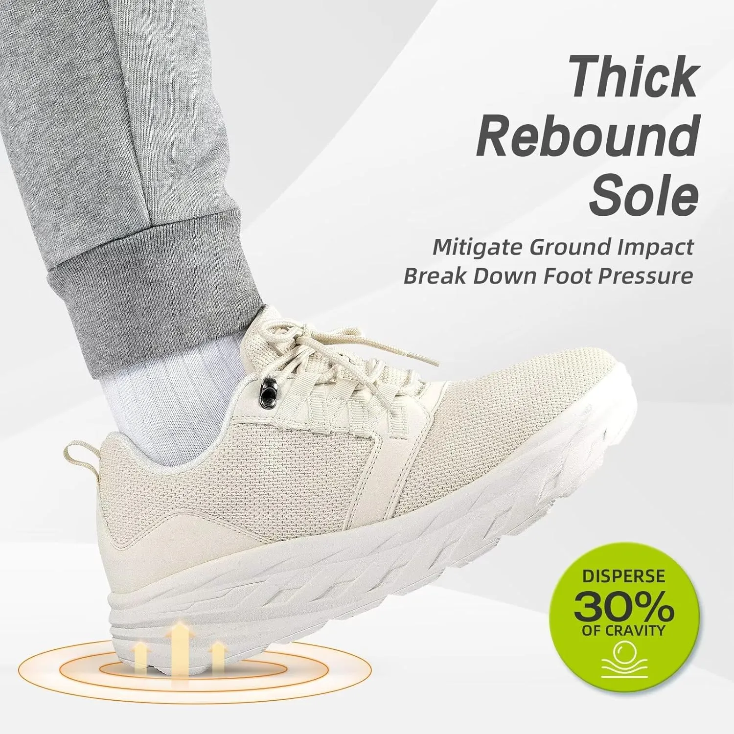 Men's Orthopedic Diabetic Wide Walking Shoes: Comfortable Plantar Fasciitis Fashion Sneakers with Arch Support, Casual Hammer Toes Swollen Tennis Work Sports Shoes for Heel and Foot Pain Relief
