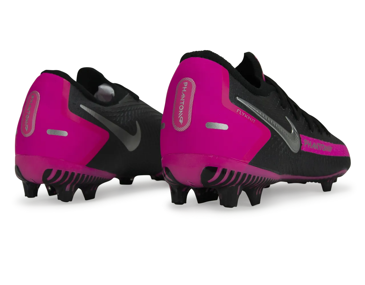 Nike Kids Phantom GT Pro FG Black/Metallic Silver