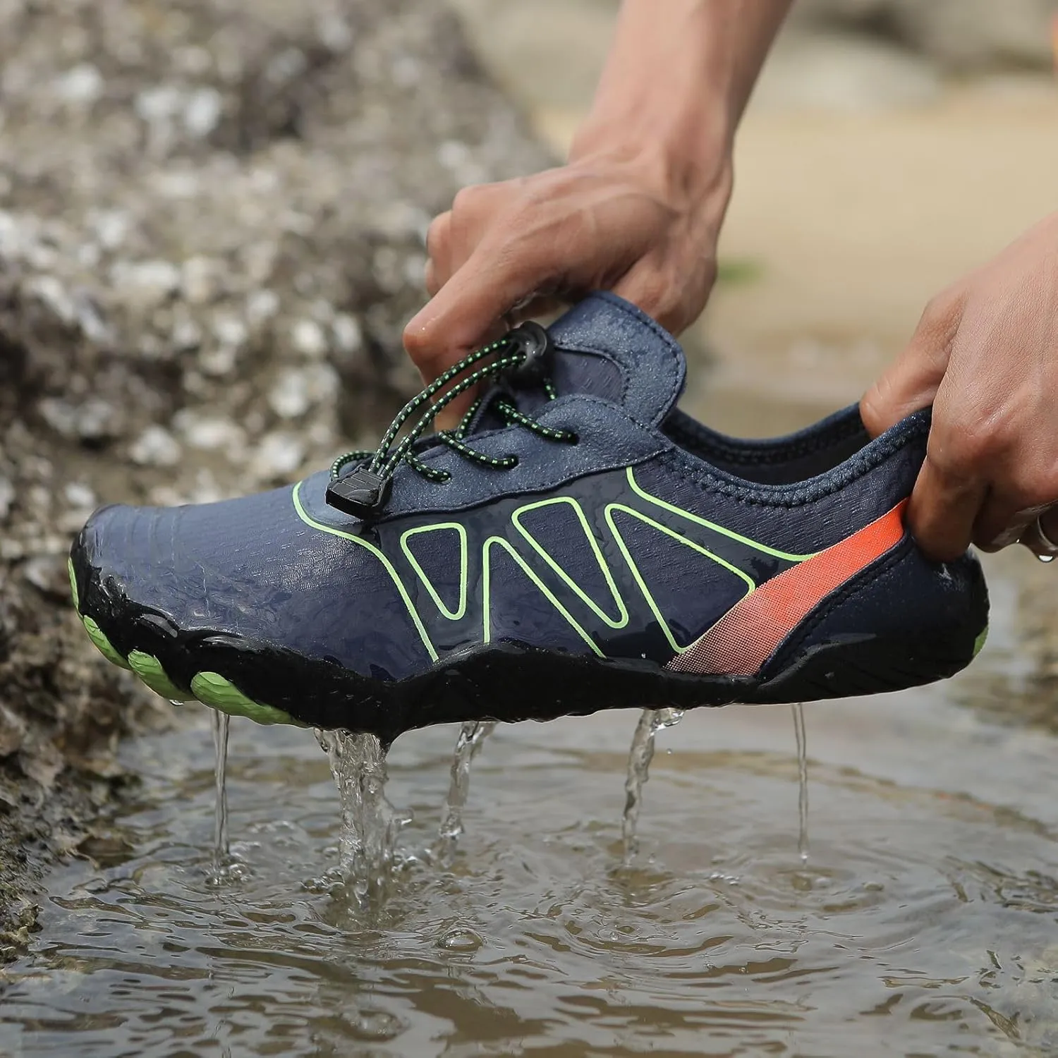 Pro Hike Barefoot Shoes for Women Men Footwear Barefoot Shoes Mens Comfortable Wide Toe Box Waterproof Trail Running Shoes Healthy & Non-Slip Barefoot Shoes